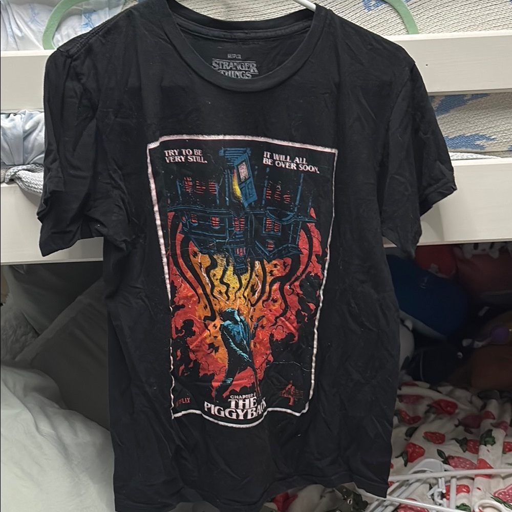 Stranger things graphic t-shirt